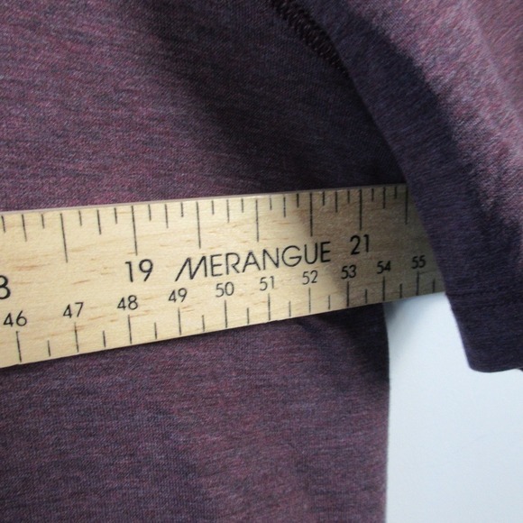 Lululemon 5 Year Basic Tee XL Men Purple Everyday Stretch Comfort Athleisure 188 - Picture 4 of 8